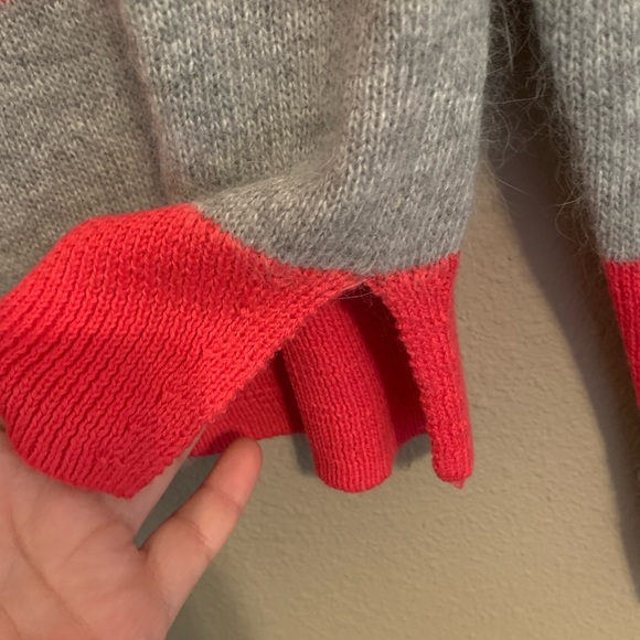 Halogen striped sweater. Size M. - Picture 5 of 8